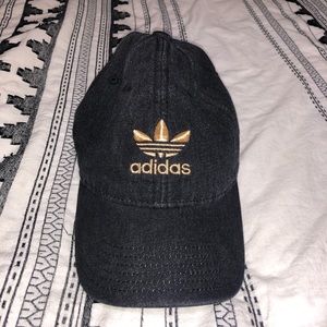 Black Demin Adidas Hat